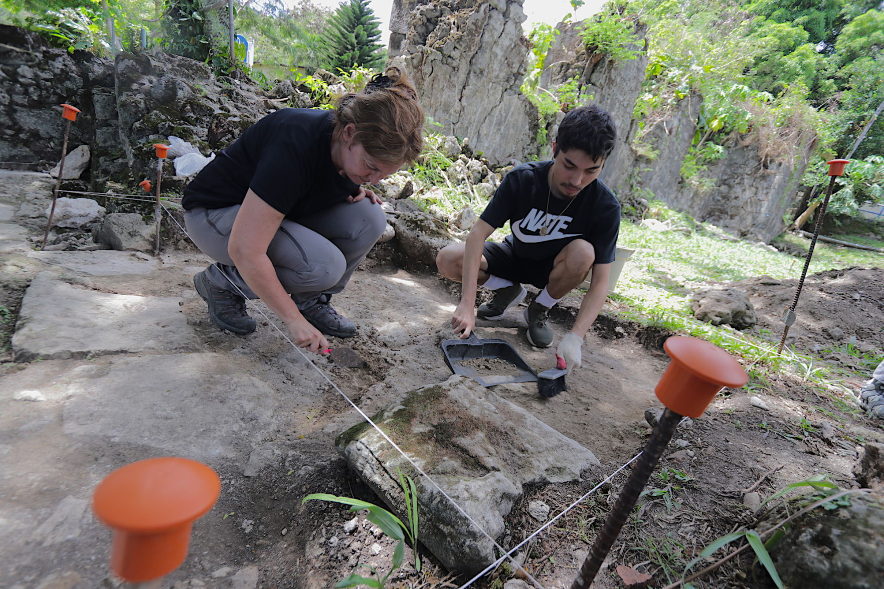 Guam in Photos 2019 - July - Old San Dionisio Church excavated